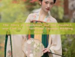 Embroidery on Traditional Hanfu Shoes:A Womans Fashionable Journey