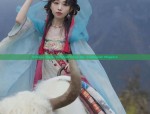 Ancient-Style Hanfu Dress for Girls:A Celebration of Chinese New Year