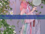 The圣母头冠，传统汉服与现代时尚交融的艺术展现