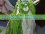 Summer Splendor:The Enchanting Journey of a Twelve Flower Deities Hanfu Girl