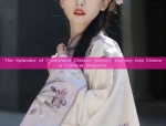 Plus Size Womens Hanfu Hooded Cape Jacket:A Fashionable Journey into Traditional Elegance