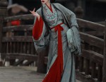 The Magnificent Children in Traditional Chinese Cheongsam and Hanfu Costumes of Ancient Times