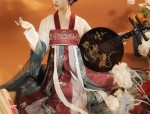 Teenagers Embracing the Charm of Hanfu at a Babbage Price