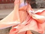 The Student in Hanfu,Blooming Like the Red Flower on the Other Side