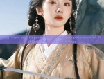 Ancient Charm of Girls Hanfu Short-sleeved Dress