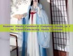 Summer Hanfu Fashion:A Complete Guide to the Chest-Embracing Hanfu Costume