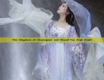 The Elegance of Cheongsam and Round-Toe High Heels