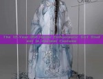 Ancient-Style Princess Dress for Hanfu Girls:A Fairy Tale of Ethereal Lotus-like Skirts