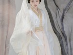 A Summer Day with a Little Purple Hanfu Girl