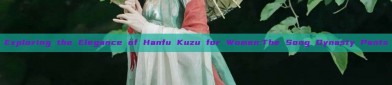 Exploring the Elegance of Hanfu Kuzu for Women:The Song Dynasty Pants