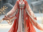 The Splendor of Minghua Tangs Horseface Skirt:A Cultural Journey Through Traditional Chinese Dress