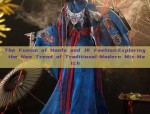 Splendor of Blue Ming-Style Hanfu:Unveiling the Cultural Richness of Traditional Chinese Clothing