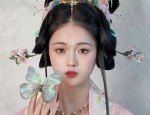 The Enchantment of the Mermaid Tears in Traditional Hanfu Fashion