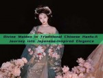 Divine Maiden in Traditional Chinese Hanfu:A Journey into Japanese-Inspired Elegance