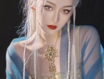Winter Ming-Style Hanfu Collared Jacket:A Traditional Elegance