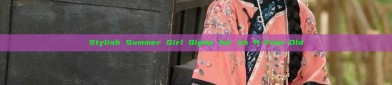Stylish Summer Girl Qipao for an 11-Year-Old