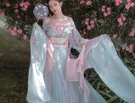 Summer Tang-Style Hanfu with Horseface Skirt for Girls