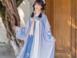 Lotus Blossom Crossing Original Hanfu:The Story of Blue Perch Language