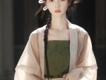 Traditional Chinese Tang-Style Womens Blouse for Summer