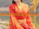 The Adventures of a Martial Arts Girl in Hanfu Traditional Clothing