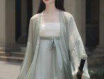White Tang-Style Chinese Womens Clothing:Embracing Traditional Elegance