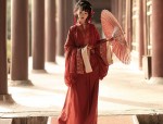The Elegance of Horseface Skirt with One-Piece Plunging Neck Top