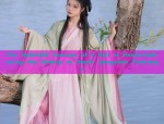 Pavilion of Beauty:The Enchanting Pink Horseface Skirt and Blouse