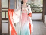 Summer Tang-Style Hanfu with Horseface Skirt for Girls