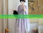 The Charm of Seven-Quarter Length Golden Silk Cheongsam with its Qipao Allure
