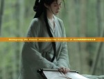 The Eight-Year-Old Girl in Traditional Chinese Hanfu Fashion
