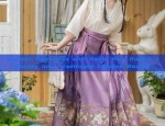 Elegant College Girls Traditional Horseface Skirt Ensemble