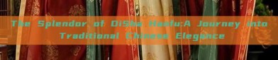 The Splendor of DiSha Hanfu:A Journey into Traditional Chinese Elegance