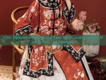 Red Cheongsam for Little Girls:Winter Celebration Outfits for Chinese New Year