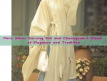 Pure Silver Earring Kilt and Cheongsam:A Blend of Elegance and Tradition