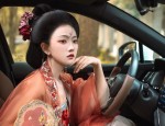 The Elegance of Black Cheongsam Qipao:Long Chinese-Style Fashion