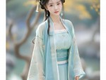 Ethereal Elegance:The Splendor of Hanfu with the Grace of Sakura and the Soaring Phoenix