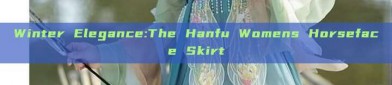 Winter Elegance:The Hanfu Womens Horseface Skirt