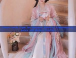 Orange Hanfu Hair Accessories:A Glimpse into Traditional Elegance