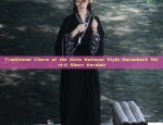 Traditional Charm of the Girls National Style Horseback Skirt:A Short Version
