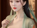 Peony Puff Skirt Hanfu:The Beauty of Authentic Bian Flower Style