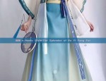 Cherry Blossom Hanfu Girl:The Enchanting Beauty of Traditional Chinese Dress