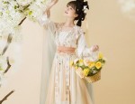 Winter Fashion for Girl Kids in Chinese Style:The Horseface Skirt