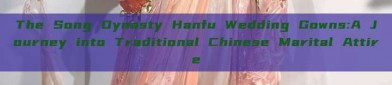 The Song Dynasty Hanfu Wedding Gowns:A Journey into Traditional Chinese Marital Attire