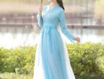 Winter古装女童时尚，传统与现代的完美结合