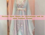 Spring and Autumn Hanfu Dress for Little Girls:A Guide to Traditional-Style Skirts