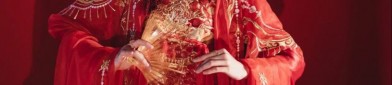 The Charm of Cheongsam with Half-sleeved Blouse
