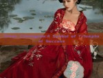 The Youthful Enthusiasm of a Girl in a Long-Sleeve Cheongsam