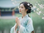 Gentle Summer Style with Shoes to Match Qipao Traditional Dress