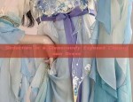 Seduction in a Glamorously Exposed Cheongsam Dress