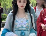 The Vibrant Green of Tang-Era Hanfu:A Journey into the Splendor of Tang Dynasty Clothing